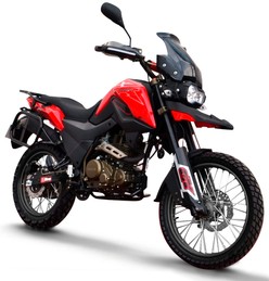Мотоцикл SHINERAY X-TRAIL 250, Червоний