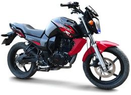 Мотоцикл VIPER ZS200-R2, Чорно-червоний