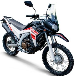 Мотоцикл LONCIN LX250GY-3G DS2, Черно-белый