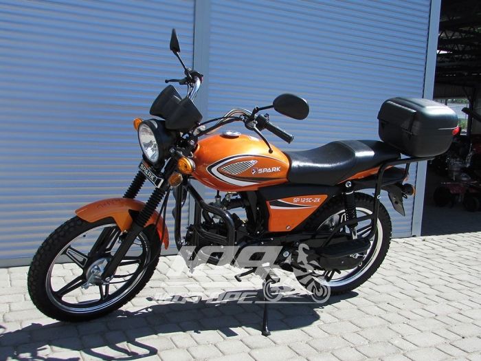 Мопед SPARK SP125C-2X, Оранжевый
