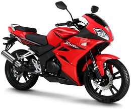 Мотоцикл VIPER VM200-10, Красный