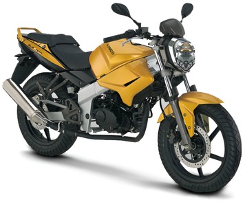 Мотоцикл KYMCO QUANNON NAKED, Желтый