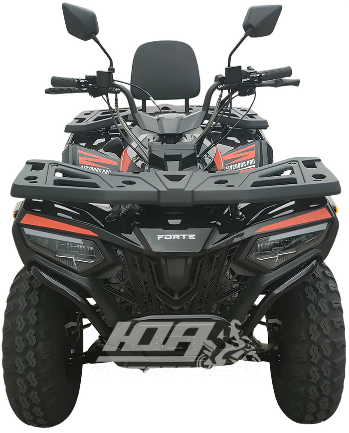 Квадроцикл FORTE ATV-200BS PRO, Черный