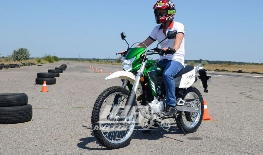 Мотоцикл SKYBIKE LIGER-200 NEW, Зеленый