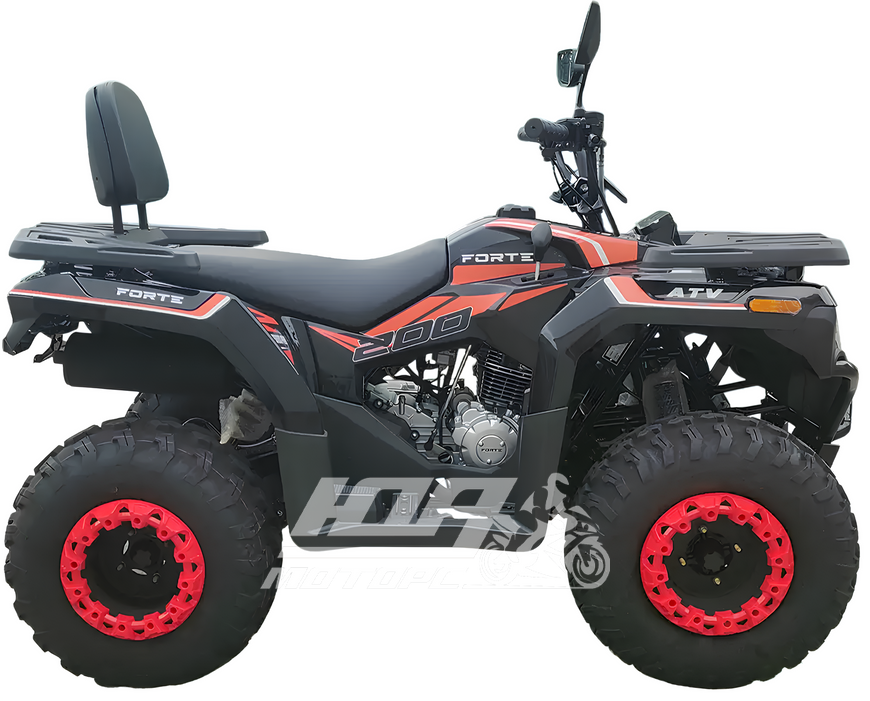 Квадроцикл FORTE ATV-200BS PRO, Черный