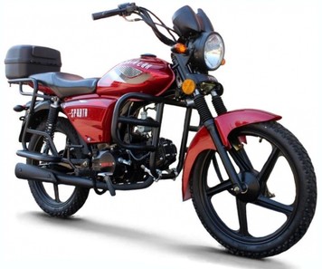 Мопед SPARTA LUX 125CC, Червоний