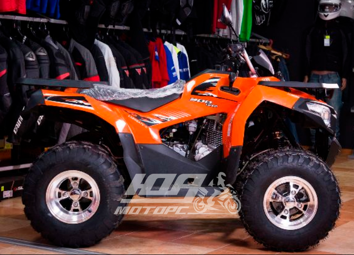 Квадроцикл LONCIN LX200, Оранжевый