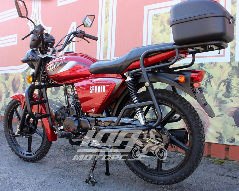 Мопед SPARTA LUX 125cc, Красный