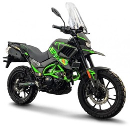 Мотоцикл TEKKEN 250 Dual Sport шины (Графитово-зеленый)