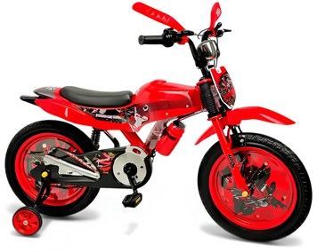 Велосипед X-TREME RIDER (колеса - 16". стальная рама), Красный