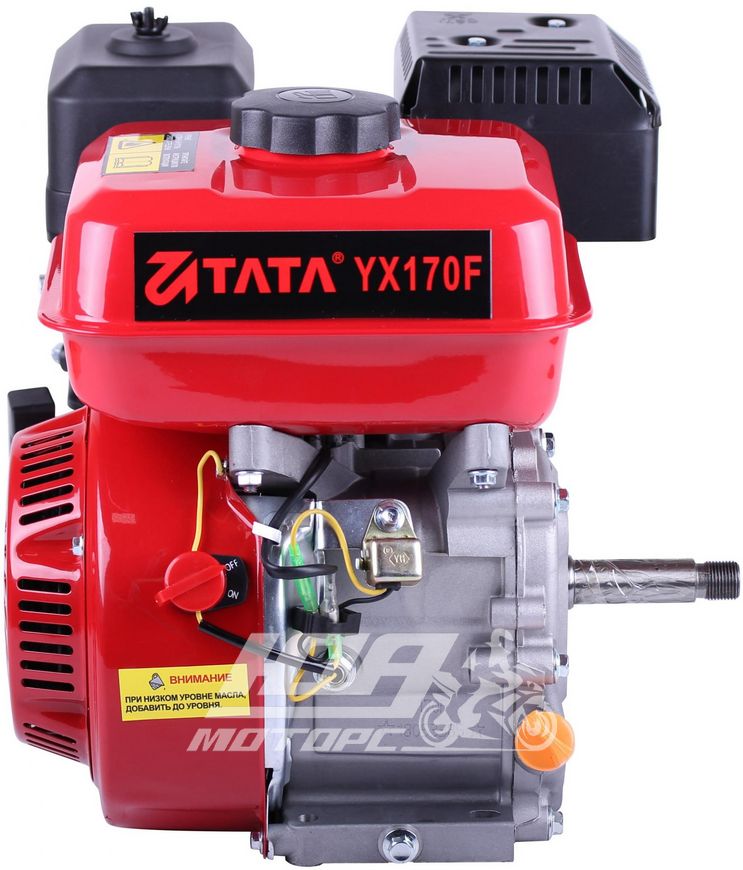 Двигун TATA 170F (Новий дизайн/Під шліци Ø 20 мм)