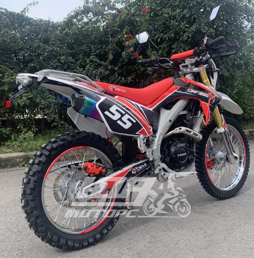 Мотоцикл EXDRIVE CRF 250, Красный