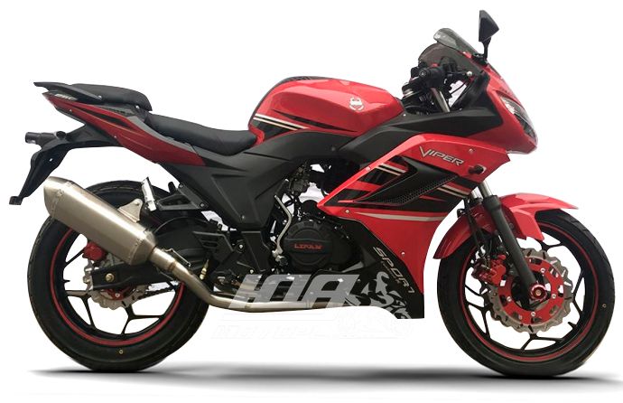 Мотоцикл VIPER V200-F2, Красный