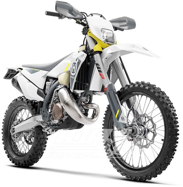 Мотоцикл HUSQVARNA TE 150I, Білий із чорно-жовтим