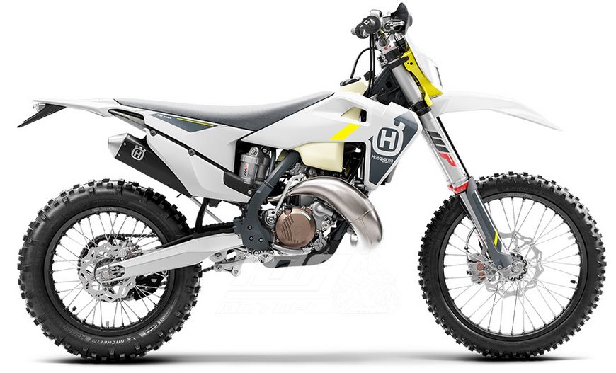 Мотоцикл HUSQVARNA TE 150I, Белый с черно-желтым