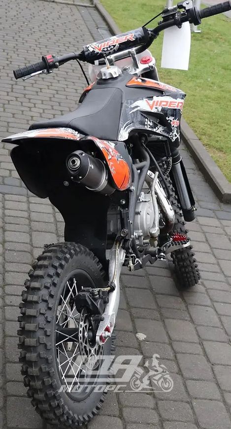 Мотоцикл VIPER V150P CROSS-17, Черно-оранжевый