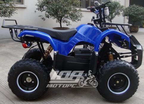 Электроквадроцикл HUMMER 800W Lux, Синий
