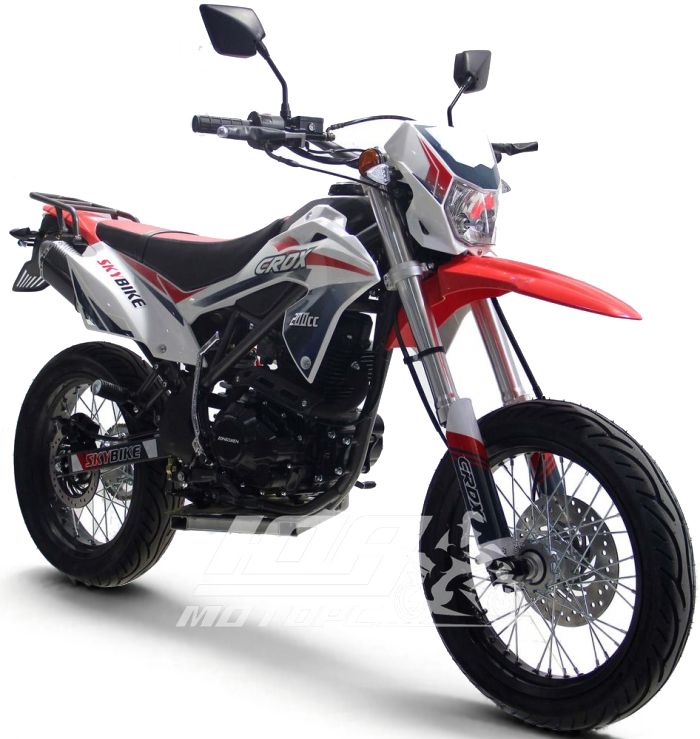Мотоцикл SKYBIKE CRDX-200 (17/17), Красный