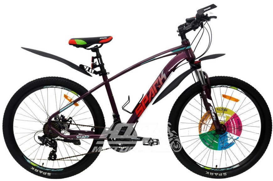 Велосипед SPARK SHARP (колеса - 26", сталева рама - 16")