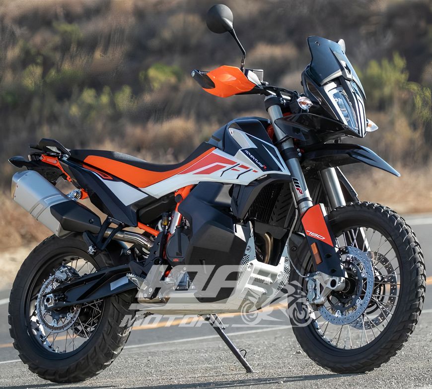Мотоцикл KTM 790 ADVENTURE R, Черный с бело-оранжевый