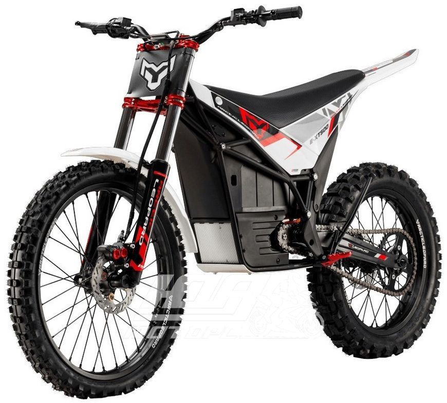 Электромотоцикл ARCTIC MOUNTAIN LEOPARD E&middot;XT 500, Белый