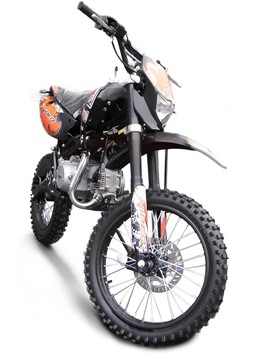 Мотоцикл VIPER V125P CROSS-PRO, Черно-оранжевый