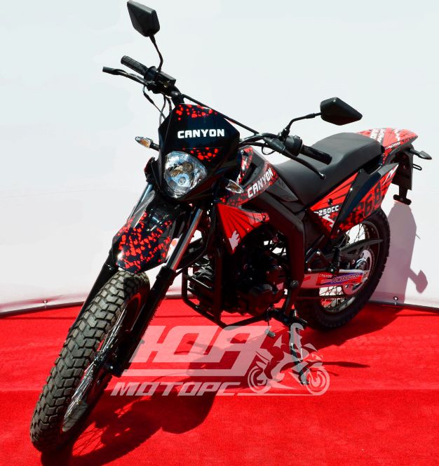Мотоцикл BASHAN CANYON 250, Красный