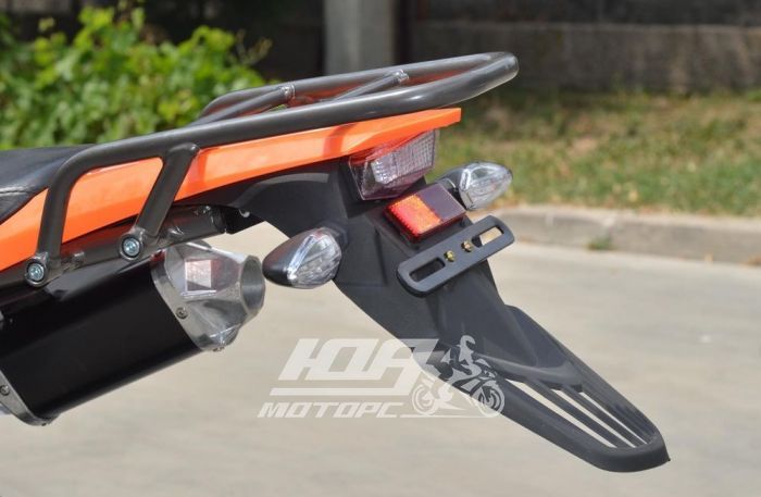 Мотоцикл SKYBIKE CRDX-200 (21/18), Бело-оранжевый