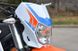 Мотоцикл SKYBIKE CRDX-200 (21/18), Біло-жовтогарячий