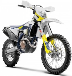 Мотоцикл HUSQVARNA FE 250, Белый с сине-желтым