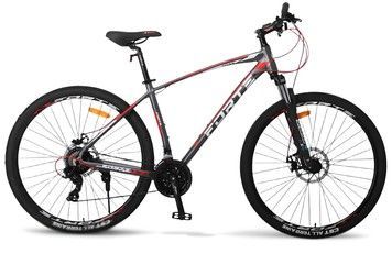 Велосипед FORTE TITAN (колеса &ndash; 27.5". алюмінієва рама &ndash; 19"), Сіро-червоний