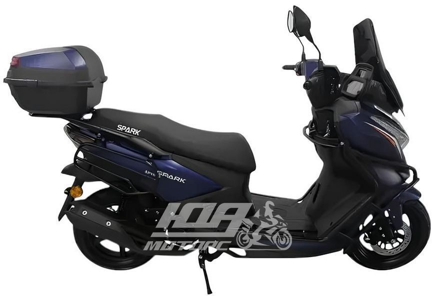 Скутер SPARK SP150S-23, Синий с серебристым
