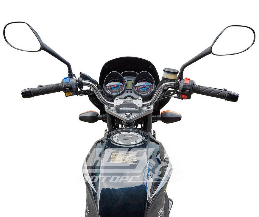 Мотоцикл SPARK SP200R-25B, Чорний