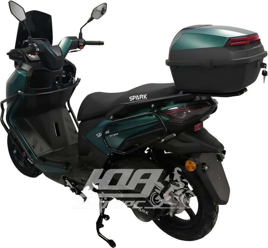 Скутер SPARK SP150S-23, Синий с серебристым