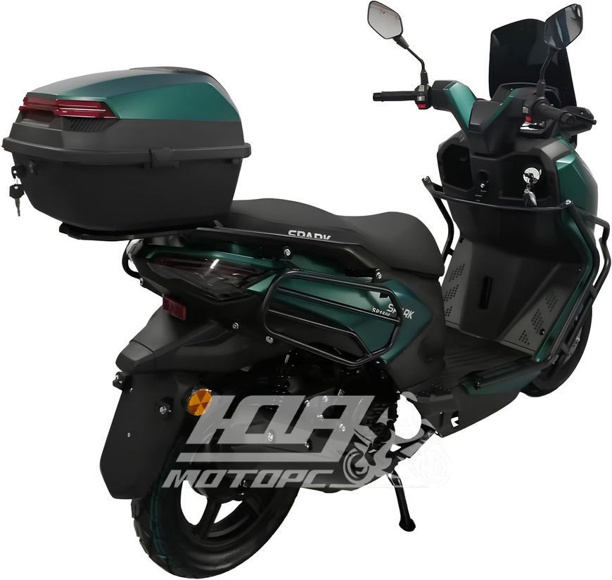 Скутер SPARK SP150S-23, Синий с серебристым
