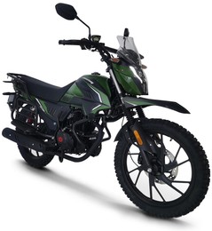 Мотоцикл Musstang Grader 250, Зелёный