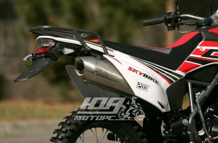 Мотоцикл SKYBIKE CRX 200, Червоно-білий