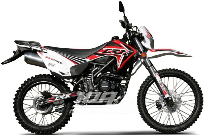 Мотоцикл SKYBIKE CRX 200, Красно-белый