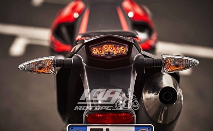 Мотоцикл APRILIA SX 125, Черно-красный