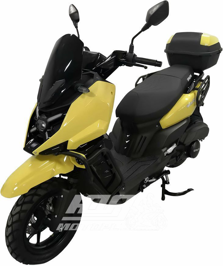 Скутер SPARK SP150S-24, Желтый с черным