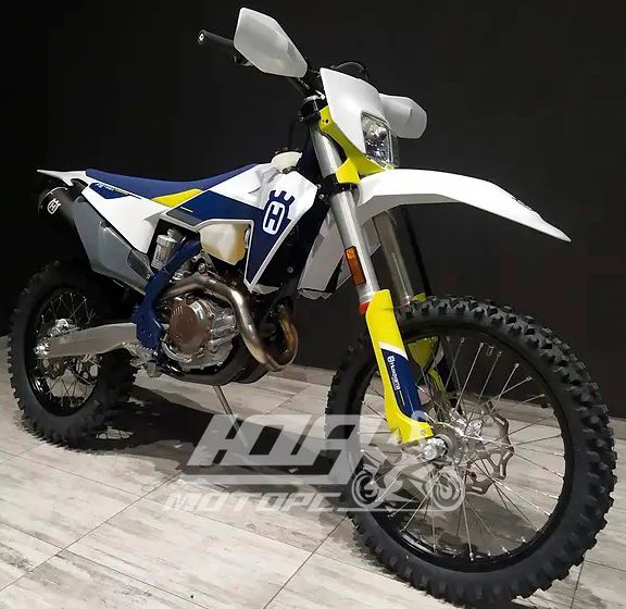 Мотоцикл HUSQVARNA FE 450, Білий із синьо-жовтим