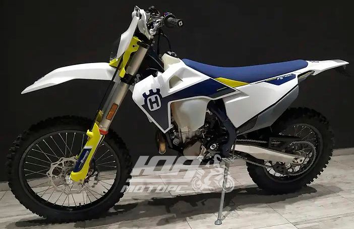 Мотоцикл HUSQVARNA FE 450, Белый с сине-желтым