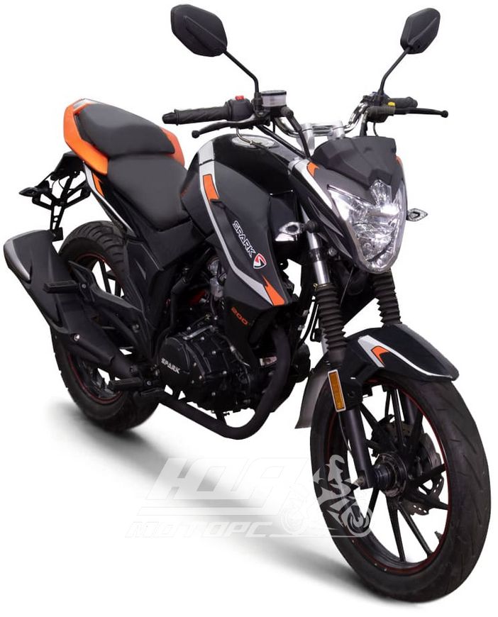 Мотоцикл SPARK SP200R-30, Чорно-жовтогарячий