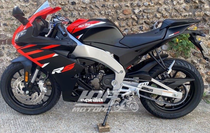 Мотоцикл APRILIA RS 125, Черно-красный