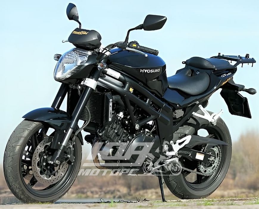 Мотоцикл HYOSUNG GT650 (COMET 650P), Чорний