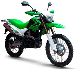 Мотоцикл BASHAN TTR 250, Зелений