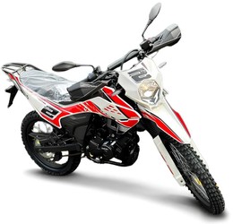 Мотоцикл LONCIN LX200GY-8 SX1, Чорний