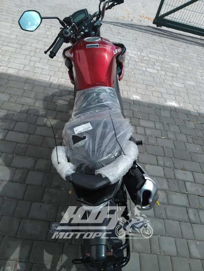 Мотоцикл LIFAN JR200, Чорно-червоний
