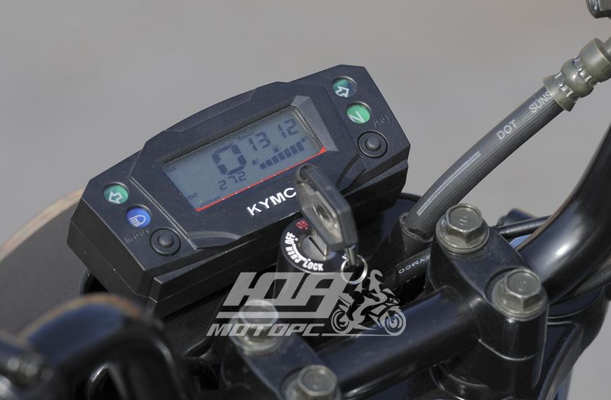 Мотоцикл KYMCO K-PIPE, Чорний
