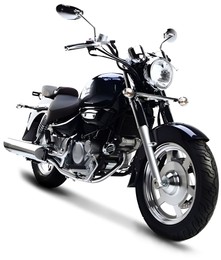 Мотоцикл HYOSUNG 125C (AQUILA), Черный